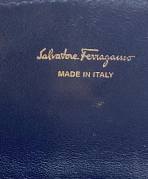 Salvatore Ferragamo（サルヴァトーレ フェラガモ）Salvatore Ferragamo (サルヴァトーレ フェラガモ) カードケース ブラックの古着・服飾アイテム
