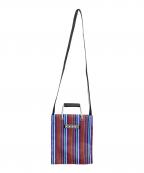 MARNIマルニ）の古着「MARKET STRIPE SHOULDER　マーケットストライプショルダー　SHMH0106A0　」｜マルチカラー