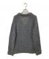 PRADA (プラダ) Vネックモヘヤニット グレー サイズ:38：20000円