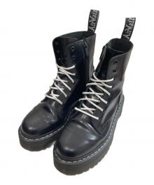 Dr.Martens（ドクターマーチン）の古着「JADON ホワイトステッチ 8 ホール ブーツ　ジェイドン」｜ブラック