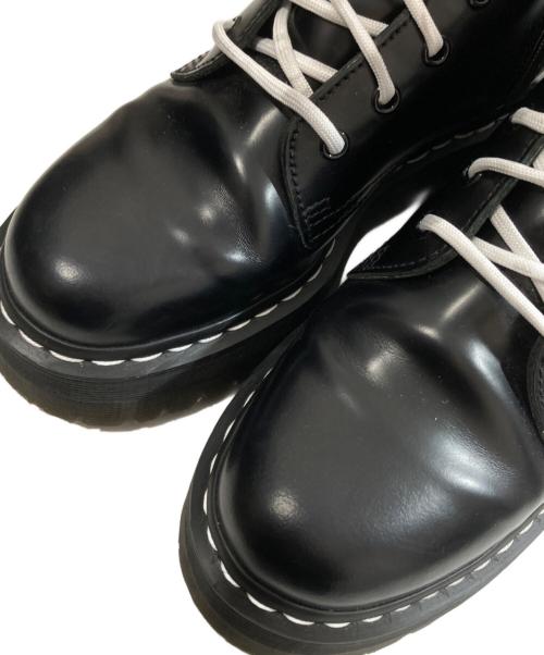 Dr.Martens（ドクターマーチン）Dr.Martens (ドクターマーチン) JADON ホワイトステッチ 8 ホール ブーツ　ジェイドン ブラック サイズ:UK7の古着・服飾アイテム