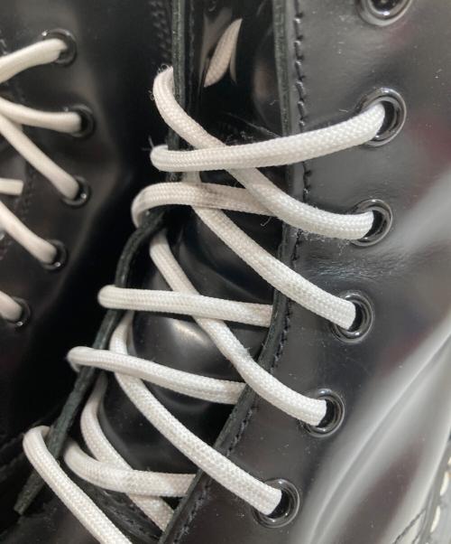 Dr.Martens（ドクターマーチン）Dr.Martens (ドクターマーチン) JADON ホワイトステッチ 8 ホール ブーツ　ジェイドン ブラック サイズ:UK7の古着・服飾アイテム