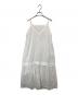 ne quittez pas (ヌキテパ) Dia Cutwork Cami Dress　ダイヤカットワークキャミドレス　 25SS 前後2WAY着用可 010551GE3 ホワイト サイズ:S：15000円