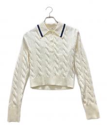 SLY（スライ）の古着「CABLE KNIT SET UP」｜アイボリー