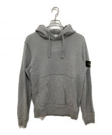 STONE ISLAND（ストーンアイランド）の古着「pullover hooded sweatshirt　プルオーバーフーデッドスウェットシャツ」｜グレー