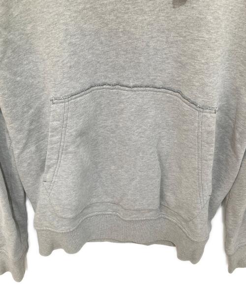 STONE ISLAND（ストーンアイランド）STONE ISLAND (ストーンアイランド) pullover hooded sweatshirt　プルオーバーフーデッドスウェットシャツ グレー サイズ:Sの古着・服飾アイテム