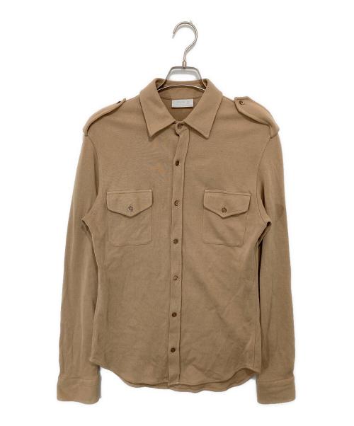 PRADA（プラダ）PRADA (プラダ) エポレットシャツ PRADA ベージュ サイズ:39の古着・服飾アイテム
