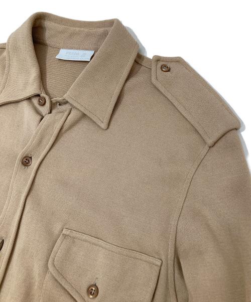 PRADA（プラダ）PRADA (プラダ) エポレットシャツ PRADA ベージュ サイズ:39の古着・服飾アイテム