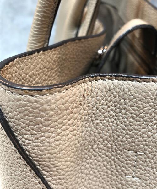 bonaventura（ボナベンチュラ）BONAVENTURA (ボナベンチュラ) Mia Tote Bag(ミアトートバッグ) BTBT1 ベージュの古着・服飾アイテム