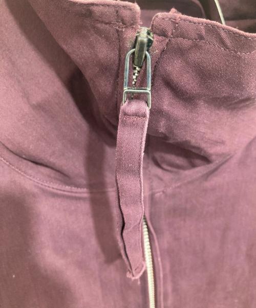 Jean Paul Gaultier homme（ジャンポールゴルチェオム）Jean Paul Gaultier homme (ジャンポールゴルチェオム) FULLZIP SHIRT　フルジップシャツ ワインレッド サイズ:48の古着・服飾アイテム