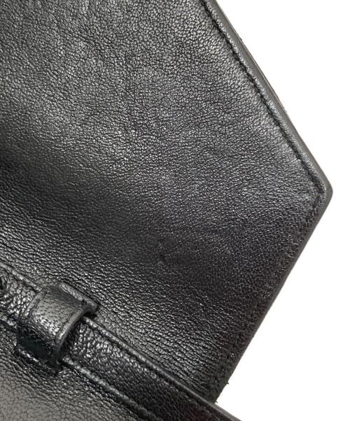 Saint Laurent Paris（サンローランパリ）Saint Laurent Paris (サンローランパリ) カサンドラ エンベロープ チェーンショルダーウォレット ブラックの古着・服飾アイテム