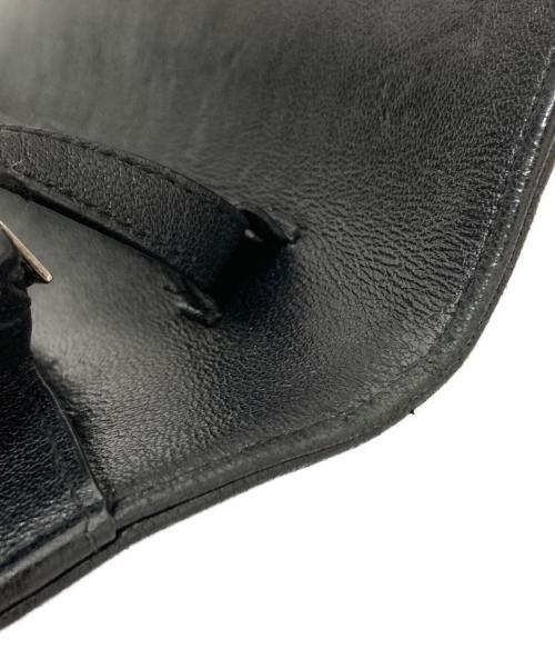 Saint Laurent Paris（サンローランパリ）Saint Laurent Paris (サンローランパリ) カサンドラ エンベロープ チェーンショルダーウォレット ブラックの古着・服飾アイテム