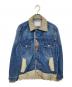 sacai（サカイ）の古着「DENIM X NYLON TWILL BLOUSON / ナイロンドッキング デニムジャケット　23-03000M」｜インディゴ