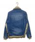 sacai (サカイ) DENIM X NYLON TWILL BLOUSON / ナイロンドッキング デニムジャケット　23-03000M インディゴ サイズ:1：65000円