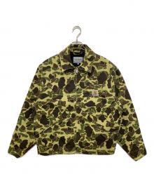 Carhartt WIP（カーハート ワーク イン プログレス）の古着「DUCK DETROIT JACKET　ダックデトロイトジャケット　25TRHK00577」｜オリーブ