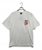 stussyステューシー）の古着「JOKER TEE」｜ホワイト