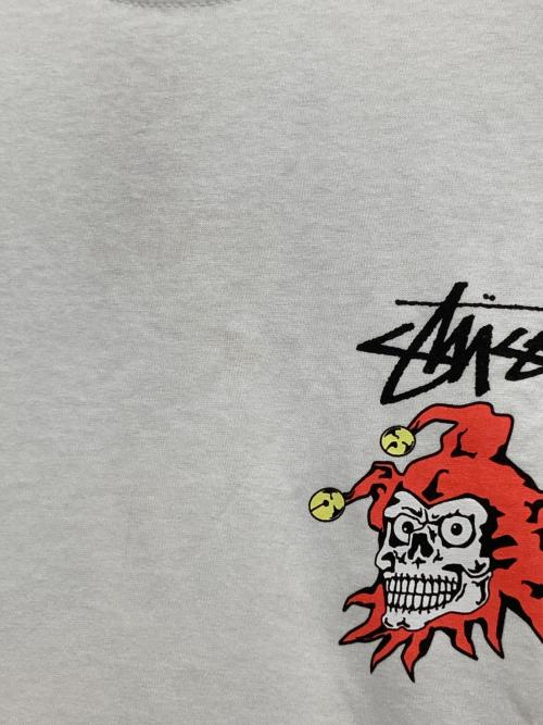 stussy（ステューシー）stussy (ステューシー) JOKER TEE ホワイト サイズ:Mの古着・服飾アイテム