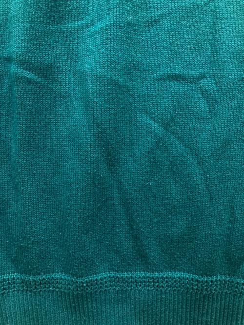 WIND AND SEA（ウィンダンシー）WIND AND SEA (ウィンダンシー) SDT VNECK KNIT VEST グリーン サイズ:XLの古着・服飾アイテム