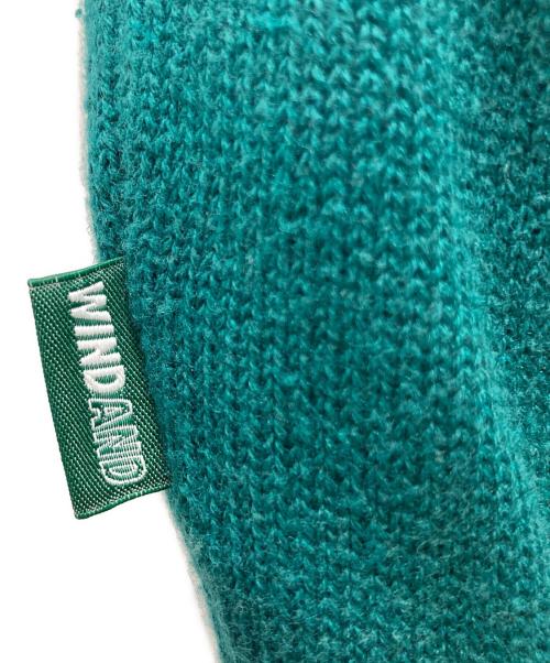 WIND AND SEA（ウィンダンシー）WIND AND SEA (ウィンダンシー) SDT VNECK KNIT VEST グリーン サイズ:XLの古着・服飾アイテム