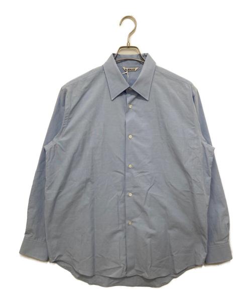AURALEE（オーラリー）AURALEE (オーラリー) WASHED FINX WEATHER CHAMBRAY SHIRT　ウォッシュドフィンクスウェザーシャンブレーシャツ　A26SS01FH インディゴ サイズ:3の古着・服飾アイテム
