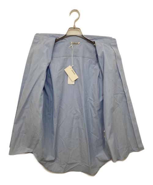 AURALEE（オーラリー）AURALEE (オーラリー) WASHED FINX WEATHER CHAMBRAY SHIRT　ウォッシュドフィンクスウェザーシャンブレーシャツ　A26SS01FH インディゴ サイズ:3の古着・服飾アイテム