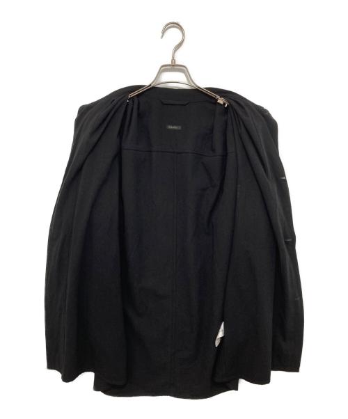 COMOLI（コモリ）COMOLI (コモリ) SILK NOIL SHIRT JACKET　シルクノイルシャツジャケット　Z01-01027 ブラック サイズ:2の古着・服飾アイテム