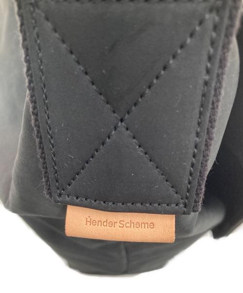 HENDER SCHEME（エンダースキーマ）HENDER SCHEME (エンダースキーマ) square shoulder bag smal　スクエアショルダーバッグスモールl ブラックの古着・服飾アイテム