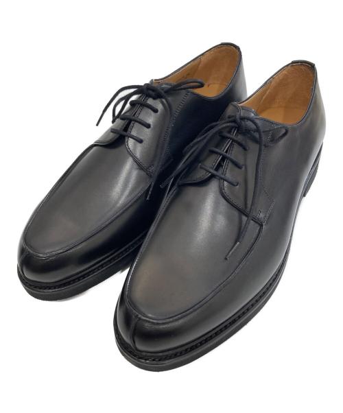 berwick（バーウィック）berwick (バーウィック) Uチップシューズ　HO128ラスト　2369 ブラック サイズ:8の古着・服飾アイテム