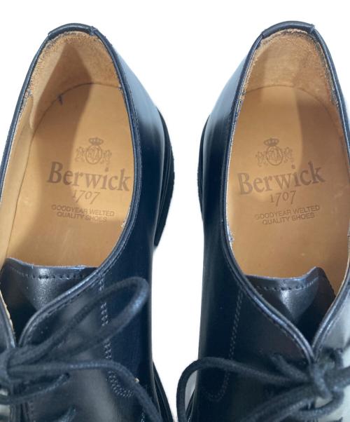 berwick（バーウィック）berwick (バーウィック) Uチップシューズ　HO128ラスト　2369 ブラック サイズ:8の古着・服飾アイテム