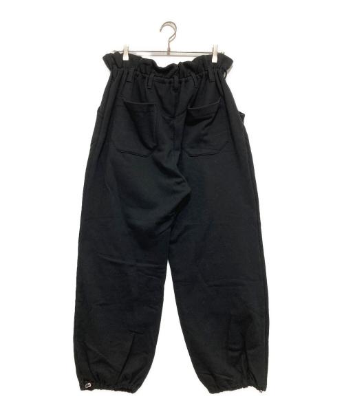 SIIILON（シーロン）SIIILON (シーロン) University sweat pants ブラック サイズ:1の古着・服飾アイテム