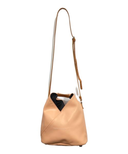 MM6 Maison Margiela（エムエムシックスメゾンマルジェラ）MM6 Maison Margiela (エムエムシックスメゾンマルジェラ) ジャパニーズナノショルダーバッグ　S54WD0106 ベージュの古着・服飾アイテム