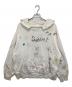 SAINT MICHAEL（セントマイケル）の古着「COCO DOUBLE FACE HOODIE　ココダブルフェイスフーディー　SM-MK8-0000-C17」｜ホワイト