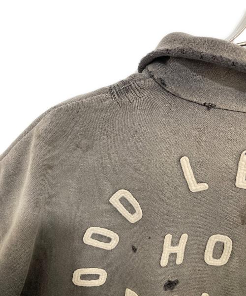 SAINT MICHAEL（セントマイケル）SAINT MICHAEL (セントマイケル) SAINT HALF ZIP SWEAT　セイントハーフジップスウェット　26SS　SM-MK8-0000-052 チャコールグレー サイズ:Lの古着・服飾アイテム