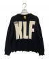 SAINT MICHAEL（セントマイケル）の古着「KLF CREW NEECK KNIT クルーネックニット　SM-HR1-0000-C08」｜ブラック
