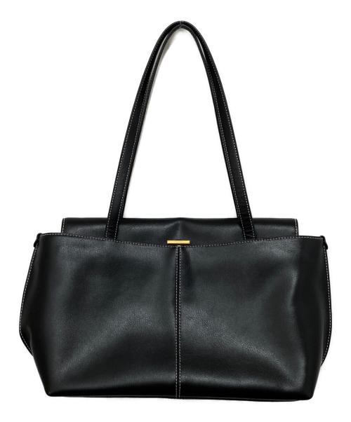 Atelier de LUMEN（アトリエ・ド・ルメン）Atelier de LUMEN (アトリエ・ド・ルメン) PANIER FLAP BAG ブラックの古着・服飾アイテム