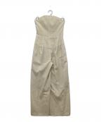 AURALEEオーラリー）の古着「WOOLKID MOHAIR HOP SACK JUMPSUIT」｜アイボリー