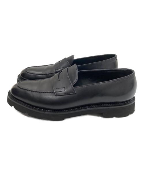 JOHN LOBB（ジョンロブ）JOHN LOBB (ジョンロブ) ロペス ニュースタンダード ローファー　0015ラスト  ブラック サイズ:UK7Eの古着・服飾アイテム