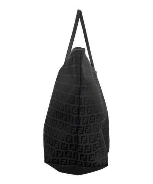 FENDI（フェンディ）FENDI (フェンディ) ズッキーノ トートバッグ ブラックの古着・服飾アイテム