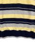 中古・古着 SUPREME (シュプリーム) Stripe Zip L/S Polo　ストライプジップロングスリーブポロ グレー×ネイビー サイズ:S：15000円