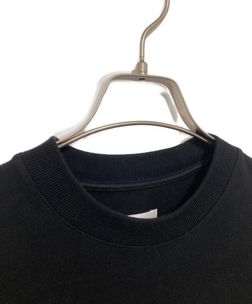 JIL SANDER（ジルサンダー）JIL SANDER (ジルサンダー) パッチディテール クルーネックTシャツ　23SS　J22GC0119 ブラック サイズ:Sの古着・服飾アイテム
