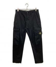 STONE ISLAND（ストーンアイランド）の古着「REGULAR FIT カーゴパンツ」｜ブラック