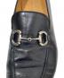 中古・古着 GUCCI (グッチ) ホースビットローファー ブラック サイズ:6 1/2：20000円