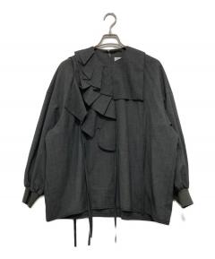 中古・古着通販】ENFOLD (エンフォルド) WAVE SHIRRING BLOUSE