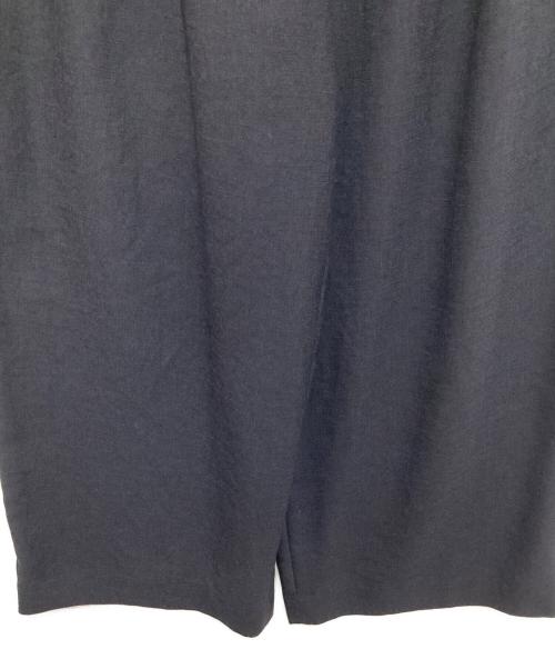 ENFOLD（エンフォルド）ENFOLD (エンフォルド) RELAX ELASTIC WIDE-TROUSERS ネイビー サイズ:36の古着・服飾アイテム