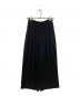 ENFOLD（エンフォルド）の古着「RELAX ELASTIC WIDE-TROUSERS」｜ブラック