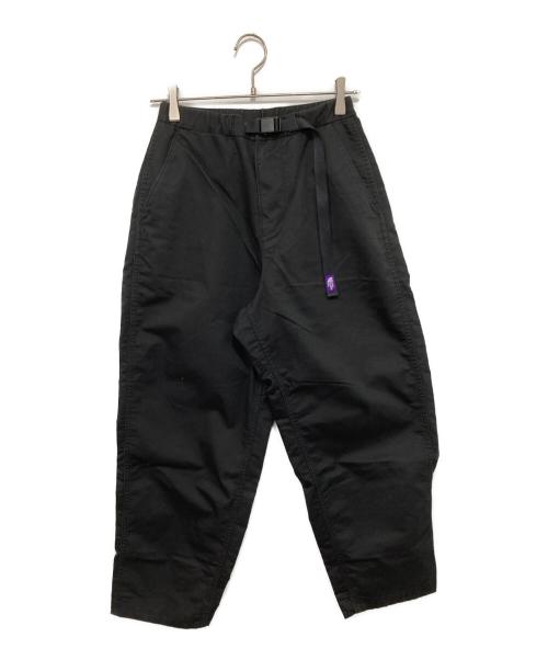 THE NORTHFACE PURPLELABEL（ザ・ノースフェイス パープルレーベル）THE NORTHFACE PURPLELABEL (ザ・ノースフェイス パープルレーベル) ストレッチツイルワイドテーパードパンツ/NT5302N ブラック サイズ:Sの古着・服飾アイテム