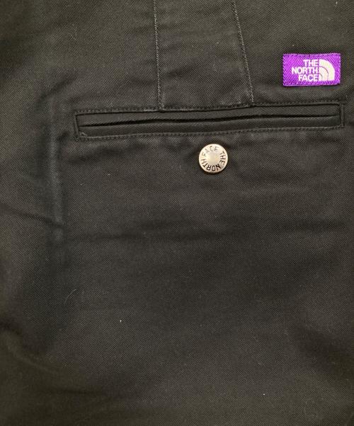 THE NORTHFACE PURPLELABEL（ザ・ノースフェイス パープルレーベル）THE NORTHFACE PURPLELABEL (ザ・ノースフェイス パープルレーベル) ストレッチツイルワイドテーパードパンツ/NT5302N ブラック サイズ:Sの古着・服飾アイテム