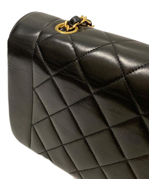 CHANEL（シャネル）CHANEL (シャネル) ダイアナ マトラッセ チェーンショルダーバッグ ブラックの古着・服飾アイテム