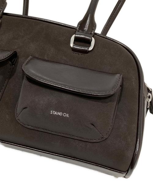 STAND OIL（スタンドオイル）STAND OIL (スタンドオイル) Chubby Bag Combi ワンショルダーバッグ ブラウンの古着・服飾アイテム