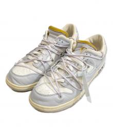 NIKE×OFFWHITE（ナイキ×オフホワイト）の古着「Dunk Low 1 of 50 "Lot.49" ダンクロウ DM1602-123」｜ホワイト×グレー